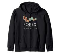 Forex No Indicators Support and Resistance Patience Pays Zip Hoodie