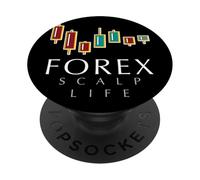 Forex Scalp Life Breakout Strategy Progress Over Perfection PopSockets Adhesive PopGrip