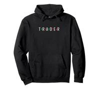 Forex Trader Candlestick Chart Minimalist Design Pullover Hoodie