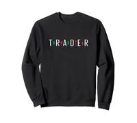Forex Trader Candlestick Chart Minimalist Design Sweatshirt