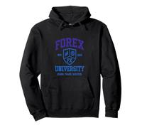 Forex University Collegiate Crest Trading Pullover Hoodie