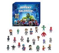 Forfamy Superhero Advent Calendar 2025 Avenger Christmas Countdown Calendars, 24 Days Toy Advent Calendar for Kids Boys Girls Christmas Party Gifts (Style-1)