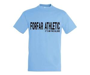 Forfar Athletic Scottish Scotland Football Tshirt It's in The Blood Team Husband Mens Present Gift Shirt Premium Soccer League Club Black