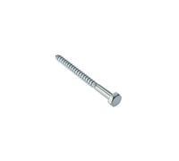 Forge 5CS1240 Coach Screw Hexagon Head Single Thread ZP M12 x 40mm Bag of 5
