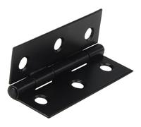 Forge 75mm Butt Hinge with Powder Coated Finish - Black (Pack of 2)