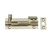 Forge 75mm Door Bolt Necked with Chrome Finish