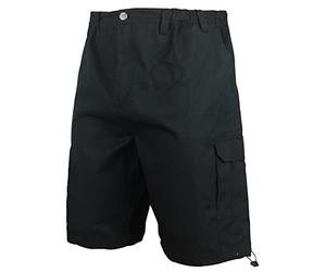 Forge Big Mens Black Lloyd Cargo Shorts Pockets Oversized for Sizes 2XL 3XL 4XL 5XL 6XL 7XL 8XL, Size : 3XL