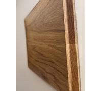 Forge Elements White Oak Wooden Cutting Chopping Board Classic 15" with Curved Edge