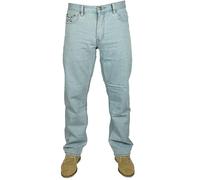 Forge Mens Big and Tall Jeans Casual Cotton Work Wear Heavy Duty Jeans for Men, Light Wash Colour, 30W / 30L