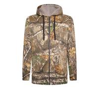 Forge Mens Full Zip Jungle Print Hoodie Plus Size Long Sleeve Hooded Sweatshirt for Big and Tall Men, Size- 2XL Camouflage
