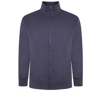 Forge Mens Full Zip Sweatshirt Plus Size Cardigans Long Sleeve Sweater for Big and Tall Men, Indigo Colour, Size- 8XL