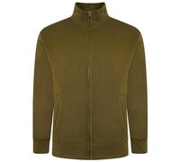 Forge Mens Full Zip Sweatshirt Plus Size Cardigans Long Sleeve Sweater for Big and Tall Men, Khaki Colour, Size- 8XL