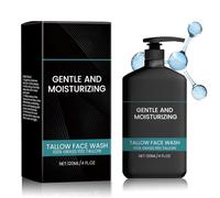 Forge Wrinkle Defense Tallow Balm, Forge Beef Tallow Skin Care for Men, Tallow Face Moisturizer Skin Care, Natural Tallow Moisturizer, Anti-Wrinkle Night Serum, Mens Face Cream (Face Wash, 120ml, A)
