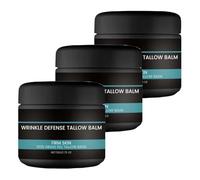 Forge Wrinkle Defense Tallow Balm, Forge Beef Tallow Skin Care for Men, Tallow Face Moisturizer Skin Care, Natural Tallow Moisturizer, Anti-Wrinkle Night Serum, Mens Face Cream (Tallow Balm, 3PCS, A)