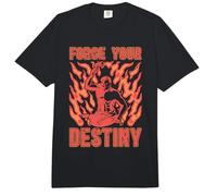 Forge Your Destiny Iron Forging Backyard Blacksmith Forging Comfort Colors Adult Heavyweight T-Shirt