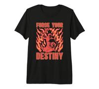 Forge Your Destiny Iron Forging Backyard Blacksmith Forging Premium T-Shirt