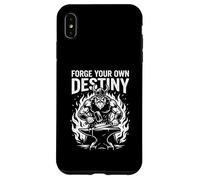 Forge Your Own Destiny Blacksmith Viking Hammer Metalworker Case for iPhone XS Max