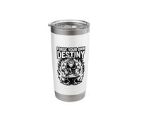 Forge Your Own Destiny Blacksmith Viking Hammer Metalworker Stainless Steel Insulated Tumbler