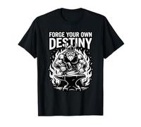 Forge Your Own Destiny Blacksmith Viking Hammer Metalworker T-Shirt