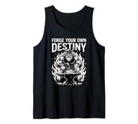 Forge Your Own Destiny Blacksmith Viking Hammer Metalworker Tank Top