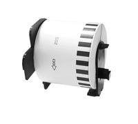 ForgeCore 1-4 Rolls DK-44205 Label 62mm*30.48m Thermal Paper Continuous Compatible With QL-700 QL-800 Label Printer White Paper Aftermarket(4 Rolls DK-44205)