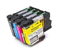 ForgeCore 1 Pcs To 4 Pcs European Version LC521 Ink Cartridge Compatible With DCP J1260W J1310DW J1313DW J1360DW J1460DW Printer LC521BK(EUR. LC521-1set)
