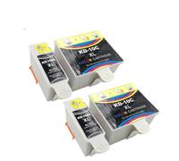 ForgeCore 10 XL 10XL 10XLBK 10XLC Black Inkjet Ink Cartridge Compatible With ESP 3 5 7 9 3250(2 set)