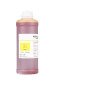 ForgeCore 1000ML Refill Dye Ink Bottle Compatible With PGI-150 CLI-151 PGI-250 CLI-251 PGI-450 CLI-451 PGI-550 CLI-551 Ink Cartridge Series(Yellow 1000ML)