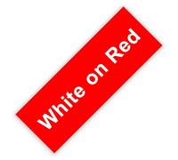 ForgeCore 10PK SS9KW 3WBN Labels 9mm Tape Compatible With SC9RW SC9YW SC9BW SC9GW ST9KW LW-300 LW-400 LW-600(10PK White on Red)