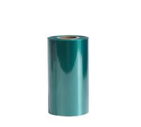 ForgeCore 110mm X 300m Color Barcode Printing Thermal Transfer Ribbons Wax Red Blue Green Yellow White Carbon Belt(Green 110mmX300mm)
