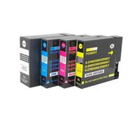 ForgeCore 4color PGI-2100 Compatible Ink Cartridge Compatible With PGI2100 PGI-2100XL MAXIFY IB4010 IB4110 MB5110 MB5310 MB5410 Printer(1Set 4pcs(dye))