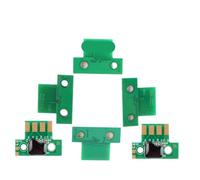 ForgeCore 4pcs C2325 Chip For C231HK0 C231HC0 C231HM0 C231HY0 Compatible With MC2325 C2425 MC2425 C2535 MC2640 Toner Cartridge(4X C231HY0 Y 2.3K NA)
