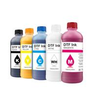 ForgeCore 500ML X 5PCS DTF Ink For Direct Transfer Film Compatible With Printer Supplies L1800 I3200 PET Film DTF Ink All Desktop Large Format DTF Printer
