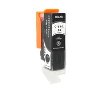 ForgeCore 580XXL 581XXL Refillable Ink Cartridge With Permanent Chip Compatible With Printer Supplies TS6150 TS6151 TS6250 TS6251 TR7550 TR8550 For Part Number PGI-580 CL-I581(PGI580 BK 1PC)