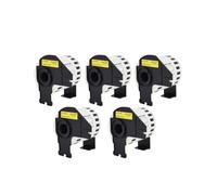 ForgeCore 62mm×15.24m Universal Label Paper Compatible With QL-1050 1050N 1060N 500 500A 500BS 500BW 550 560 560VP 570 580N 650TD Printer(5Rolls)