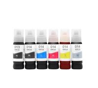 ForgeCore 6Color 70ML 013 014 Pigment Ink Compatible With L8160 L8180 L8168 L8188 ET-8500 ET-8550 011 012 114 115(6Color)