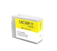 ForgeCore 80ML T44C1 SJIC36P 36P Ink Cartridge Compatible With CW C6000Ae CW C6000Pe CW C6500Ae CW C6500Pe Printer With Chip(SJIC36P T44C4-Y)