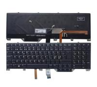 ForgeCore Backlit Laptop Keyboard Compatible with Part Number 0NKN1D 0YTG3P PK131QB1A06 M17 17 R4 R5 Spanish Russian French US Arabic(Nordic backlit)