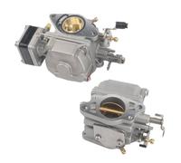 ForgeCore Carburetor Assy 6L2-14301 6L2-14302 Compatible With 2T 20 25 MHS MHOS EMOS Outboard Engine 1988 6L2-14301-00 01 6L2-14302-00