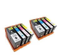 ForgeCore Compatible With DELL31 DELL32 DELL33 DELL34 Ink Cartridges For V525W V725w(2 sets)
