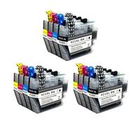 ForgeCore Compatible With LC421XL LC421 XL Bk 421XL Ink Cartridge Compatible with DCP-J1050DW MFC-J1010DW DCP-J1140DW Printer(LC421XL-3set)