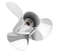 ForgeCore Compatible With Marine Vessel Models 11 1/8x13 40HP 55HP 3 Stainless Steel 13 Tooth RH 69W-45945-00-EL 11.125x13 Aftermarket Replacement