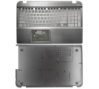 ForgeCore Compatible With Printer Supplies Compatible with Satellite P55-A P55T-A P55t-A5202 LCD Back COVER Touch Screen Bezel Palmrest Upper Bottom Base Case HINGES(C and D shell)