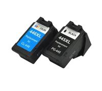 ForgeCore Compatible With Printer Supplies Magic NewPG 445XL CL-446XL Ink Cartridge Compatible with IP2840 MX494 MG2440 MG2540 MG2940(1set)
