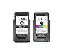 ForgeCore Compatible With Printer Supplies PG 540 CL 541 Ink Cartridge Compatible with Part Number PG 540XL PG 540 CL 541 Mg3250 MG3255 MG3550 MG4100 Mg4150 MG4200 Mg4250(1SET)