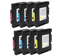 ForgeCore Compatible With Printer Supplies SG400 SG800 Sublimation Heat Transfer Ink Cartridge For Sawgrass Virtuoso SG3100 SG3110 SG3200 SG2100 SG2010 SG7100 SG7200(2SET(8PC))