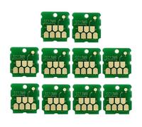 ForgeCore Compatible With SC23MB C13S210125 S2101 Maintenance Tank Chip Universal Fit Compatible with SureColor SC F100 SC F130 SC F160 SC F170 F100 F130 F160 F170 Waste Tank(SC23MB chip- 10PCS)