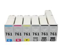 ForgeCore Ink Cartridge Compatible With 761 DesignJet T7100 T7200 Printer(HP761Yellow 400ML)