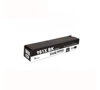 ForgeCore Ink Cartridge Compatible With 981x 981X 981 981 PageWide Enterprise Color 556xh 586dn E58650dn E55650 Printer(HP981X Black)