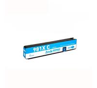 ForgeCore Ink Cartridge Compatible With 981x 981X 981 981 PageWide Enterprise Color 556xh 586dn E58650dn E55650 Printer(HP981X Cyan)